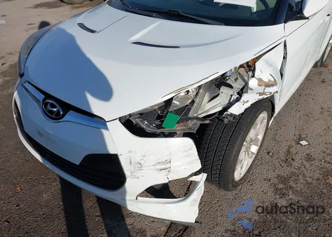 2012 Hyundai Veloster Base W/Gray z USA, uszkodzony, nr VIN KMHTC6AD3CU029364